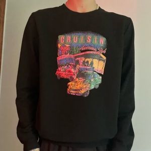 Mens Graphic Crewneck